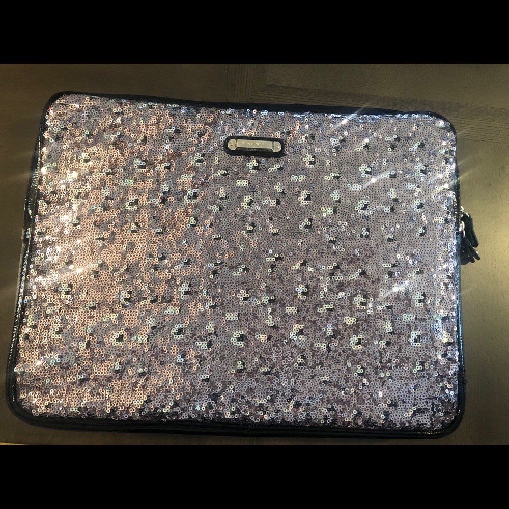 Nine West Sequins Computer Case